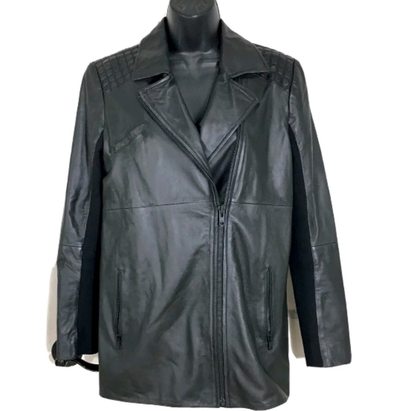 Trouve Leather Jacket Black Lambskin XS - Picture 7 of 7